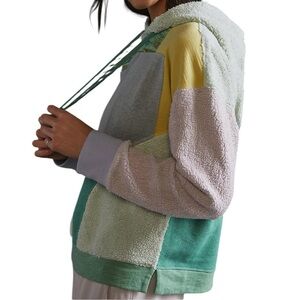 Anthropologie Daily Practice Cozy Pieced Hoodie